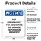 Signmission Safety Culture Sign, 10 in Width, Plastic, Rectangle OS-2PACK-NS-P-1014-V-16268 - alternate 2